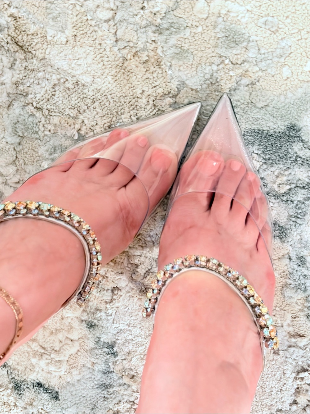 Jimmy Choo
PVC Crystal Embellishments Mules - Picture 5 of 6